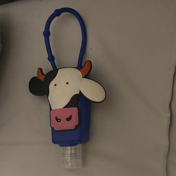 Other - Blue Cow Design Kids Hand Sanitizer Holder